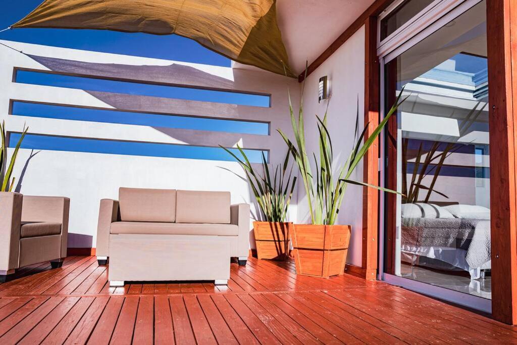 הוילה ואלה דה גוואדלופה Cabana El Alamo Con Jacuzzi מראה חיצוני תמונה