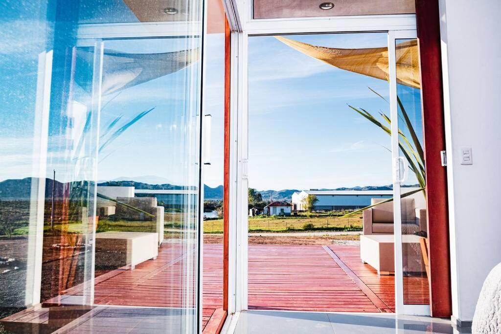 הוילה ואלה דה גוואדלופה Cabana El Alamo Con Jacuzzi מראה חיצוני תמונה