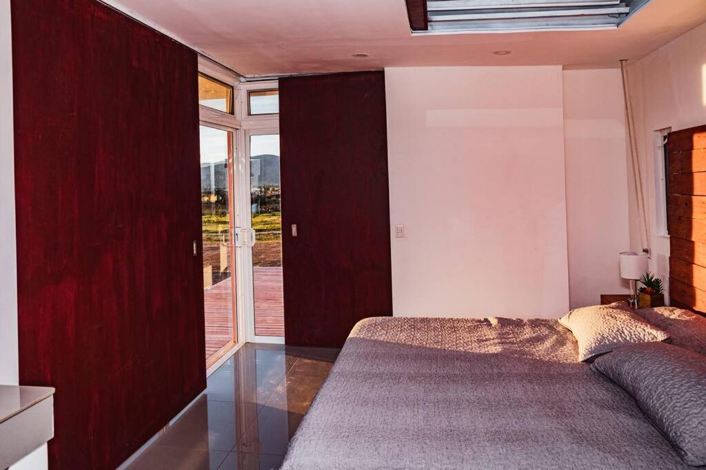 הוילה ואלה דה גוואדלופה Cabana El Alamo Con Jacuzzi מראה חיצוני תמונה