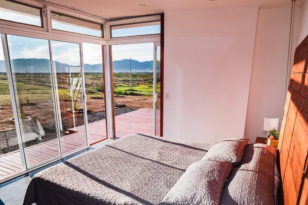 הוילה ואלה דה גוואדלופה Cabana El Alamo Con Jacuzzi מראה חיצוני תמונה