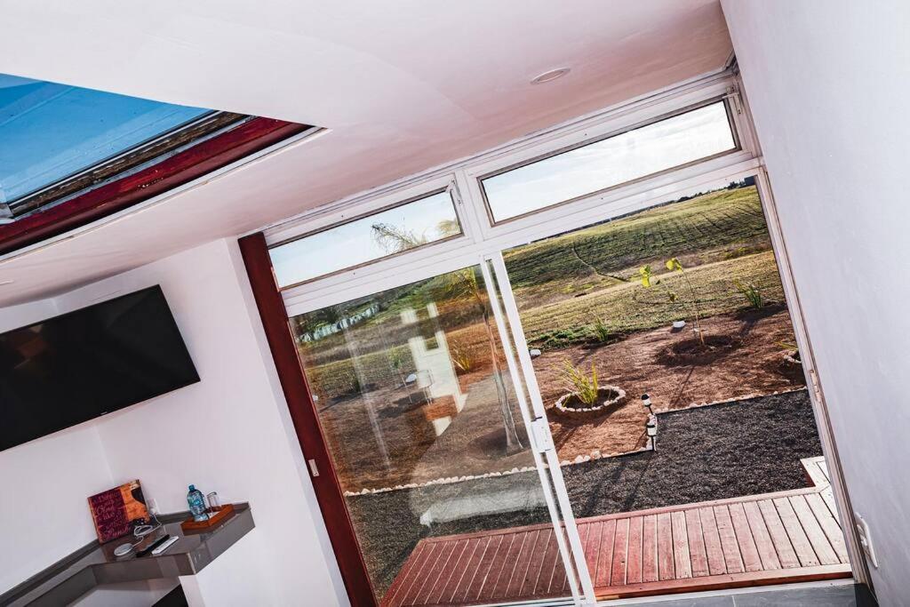 הוילה ואלה דה גוואדלופה Cabana El Alamo Con Jacuzzi מראה חיצוני תמונה